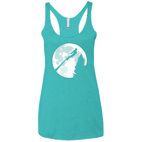T-Shirts Tahiti Blue / X-Small I.M Women's Triblend Racerback Tank