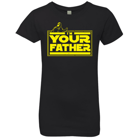 T-Shirts Black / YXS I M Your Father Girls Premium T-Shirt