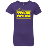 T-Shirts Purple Rush / YXS I M Your Father Girls Premium T-Shirt