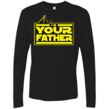 T-Shirts Black / Small I M Your Father Men's Premium Long Sleeve