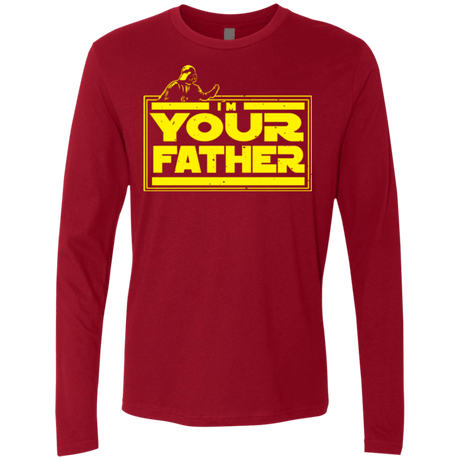 T-Shirts Cardinal / Small I M Your Father Men's Premium Long Sleeve