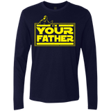 T-Shirts Midnight Navy / Small I M Your Father Men's Premium Long Sleeve