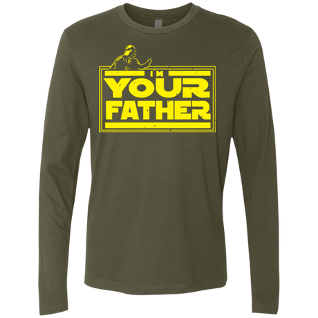 T-Shirts Military Green / Small I M Your Father Men's Premium Long Sleeve