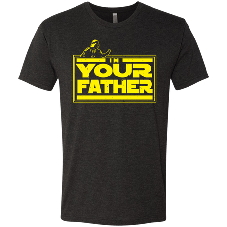 T-Shirts Vintage Black / Small I M Your Father Men's Triblend T-Shirt
