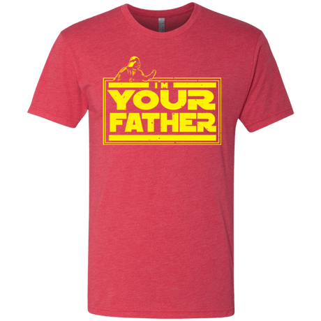 T-Shirts Vintage Red / Small I M Your Father Men's Triblend T-Shirt