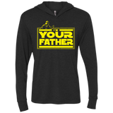 T-Shirts Vintage Black / X-Small I M Your Father Triblend Long Sleeve Hoodie Tee
