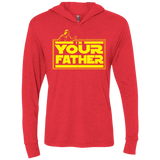 T-Shirts Vintage Red / X-Small I M Your Father Triblend Long Sleeve Hoodie Tee