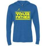 T-Shirts Vintage Royal / X-Small I M Your Father Triblend Long Sleeve Hoodie Tee