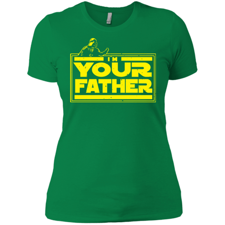 T-Shirts Kelly Green / X-Small I M Your Father Women's Premium T-Shirt