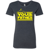 T-Shirts Vintage Navy / Small I M Your Father Women's Triblend T-Shirt