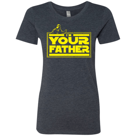 T-Shirts Vintage Navy / Small I M Your Father Women's Triblend T-Shirt