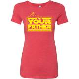 T-Shirts Vintage Red / Small I M Your Father Women's Triblend T-Shirt