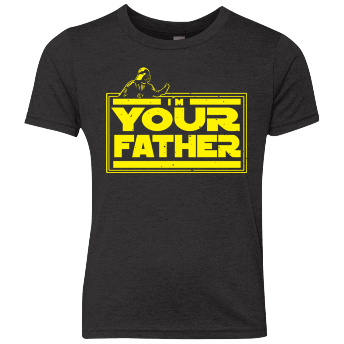 T-Shirts Vintage Black / YXS I M Your Father Youth Triblend T-Shirt