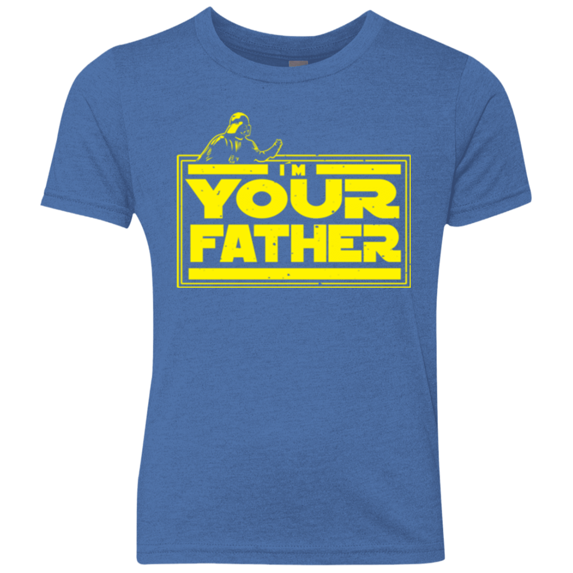 T-Shirts Vintage Royal / YXS I M Your Father Youth Triblend T-Shirt