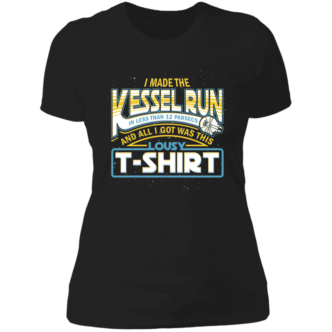 T-Shirts Black / X-Small I Made the Kessel Run Women's Premium T-Shirt