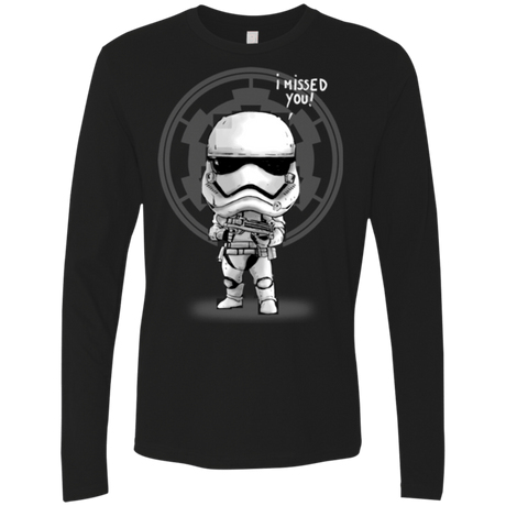 T-Shirts Black / Small I missed you Men's Premium Long Sleeve