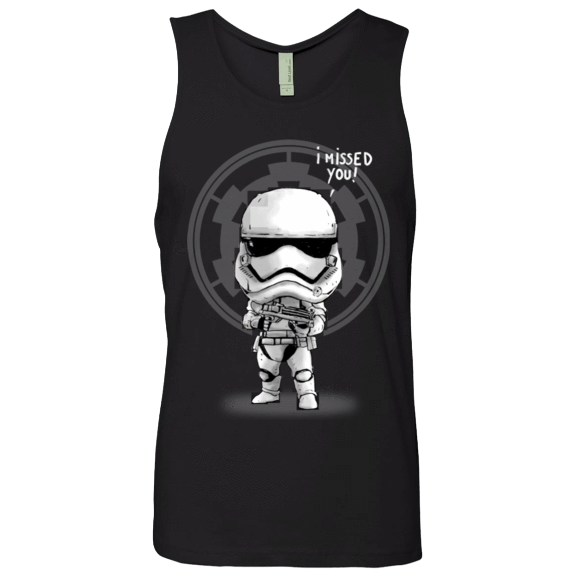 T-Shirts Black / Small I missed you Men's Premium Tank Top