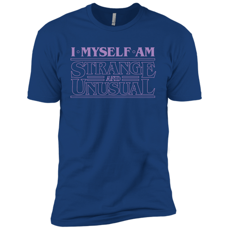 T-Shirts Royal / YXS I Myself Am Strange And Unusual Boys Premium T-Shirt