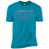 T-Shirts Turquoise / YXS I Myself Am Strange And Unusual Boys Premium T-Shirt