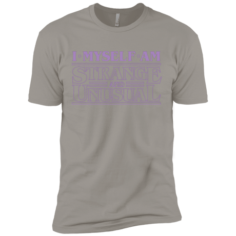 T-Shirts Light Grey / X-Small I Myself Am Strange And Unusual Men's Premium T-Shirt