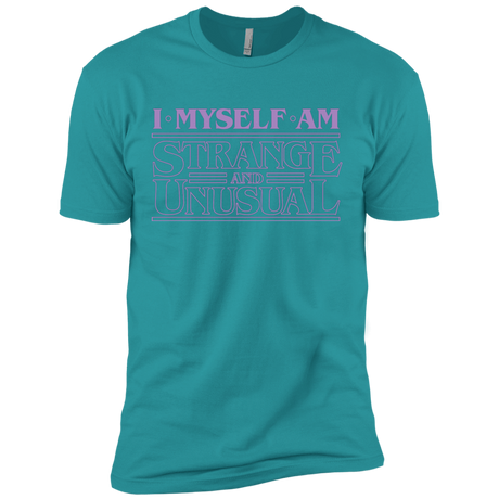 T-Shirts Tahiti Blue / X-Small I Myself Am Strange And Unusual Men's Premium T-Shirt