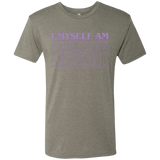 T-Shirts Venetian Grey / Small I Myself Am Strange And Unusual Men's Triblend T-Shirt