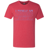 T-Shirts Vintage Red / Small I Myself Am Strange And Unusual Men's Triblend T-Shirt