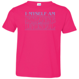 T-Shirts Hot Pink / 2T I Myself Am Strange And Unusual Toddler Premium T-Shirt