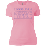 T-Shirts Light Pink / X-Small I Myself Am Strange And Unusual Women's Premium T-Shirt