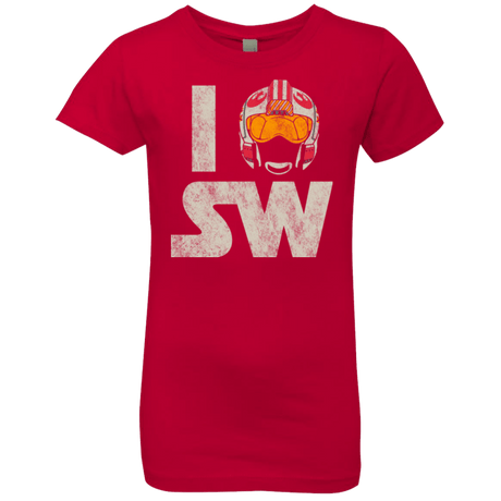 T-Shirts Red / YXS I Pilot SW Girls Premium T-Shirt