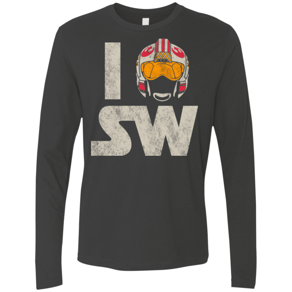 T-Shirts Heavy Metal / Small I Pilot SW Men's Premium Long Sleeve