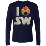 T-Shirts Midnight Navy / Small I Pilot SW Men's Premium Long Sleeve