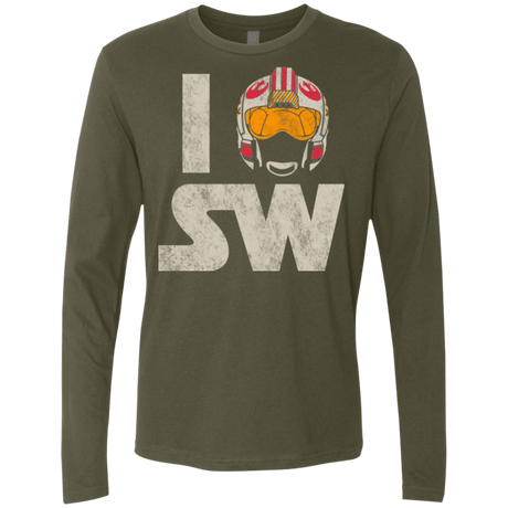 T-Shirts Military Green / Small I Pilot SW Men's Premium Long Sleeve