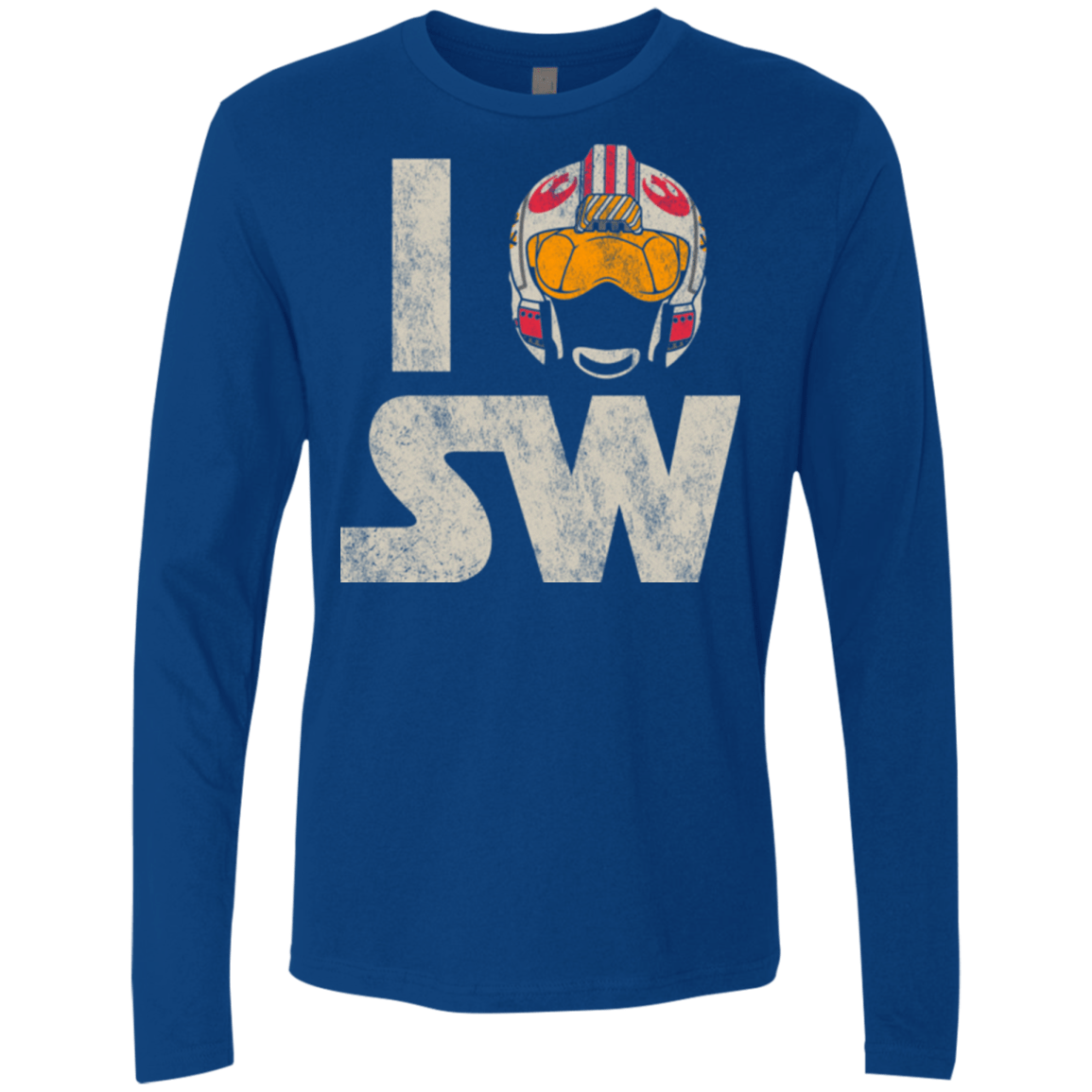 T-Shirts Royal / Small I Pilot SW Men's Premium Long Sleeve