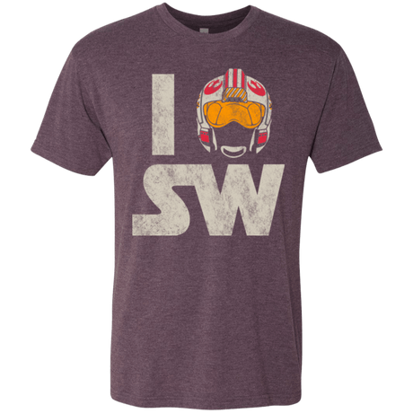 T-Shirts Vintage Purple / Small I Pilot SW Men's Triblend T-Shirt