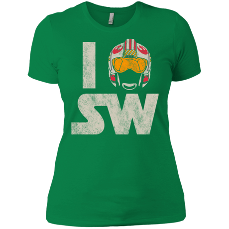 T-Shirts Kelly Green / X-Small I Pilot SW Women's Premium T-Shirt