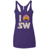 T-Shirts Purple / X-Small I Pilot SW Women's Triblend Racerback Tank