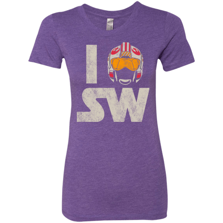 T-Shirts Purple Rush / Small I Pilot SW Women's Triblend T-Shirt