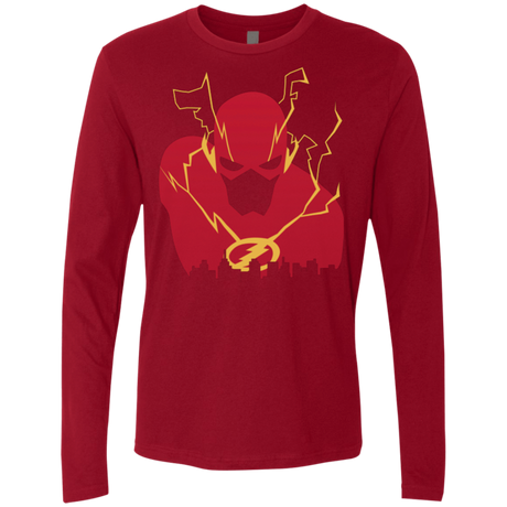 T-Shirts Cardinal / Small I Protect this City TF Men's Premium Long Sleeve