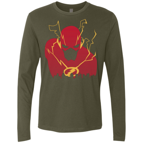 T-Shirts Military Green / Small I Protect this City TF Men's Premium Long Sleeve