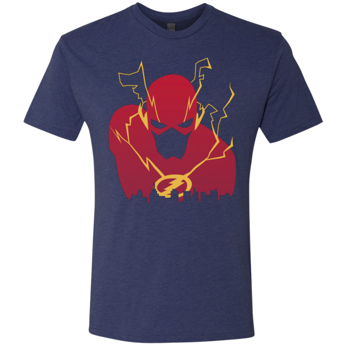 T-Shirts Vintage Navy / Small I Protect this City TF Men's Triblend T-Shirt