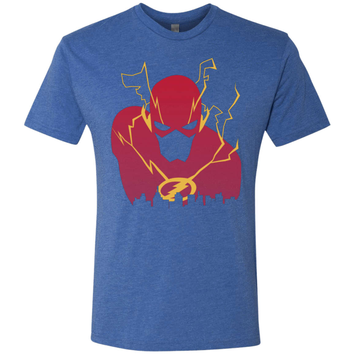 T-Shirts Vintage Royal / Small I Protect this City TF Men's Triblend T-Shirt