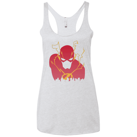 T-Shirts Heather White / X-Small I Protect this City TF Women's Triblend Racerback Tank