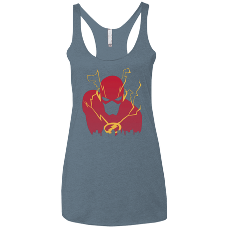 T-Shirts Indigo / X-Small I Protect this City TF Women's Triblend Racerback Tank