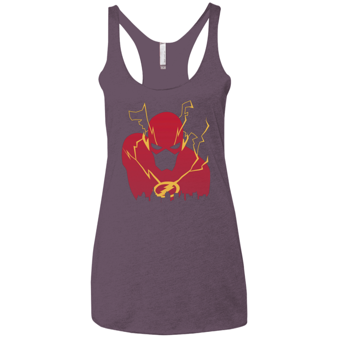 T-Shirts Vintage Purple / X-Small I Protect this City TF Women's Triblend Racerback Tank