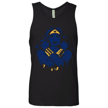 T-Shirts Black / Small I Protect this City WW Men's Premium Tank Top