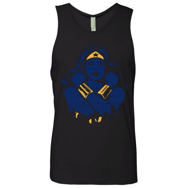 T-Shirts Black / Small I Protect this City WW Men's Premium Tank Top