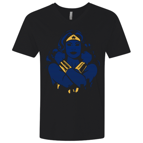 T-Shirts Black / X-Small I Protect this City WW Men's Premium V-Neck