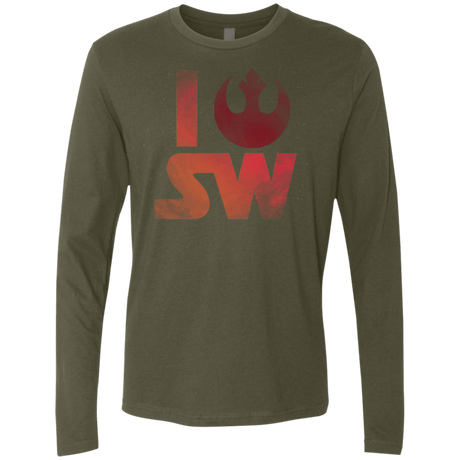 T-Shirts Military Green / Small I Rebel SW Men's Premium Long Sleeve