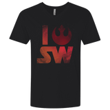 T-Shirts Black / X-Small I Rebel SW Men's Premium V-Neck
